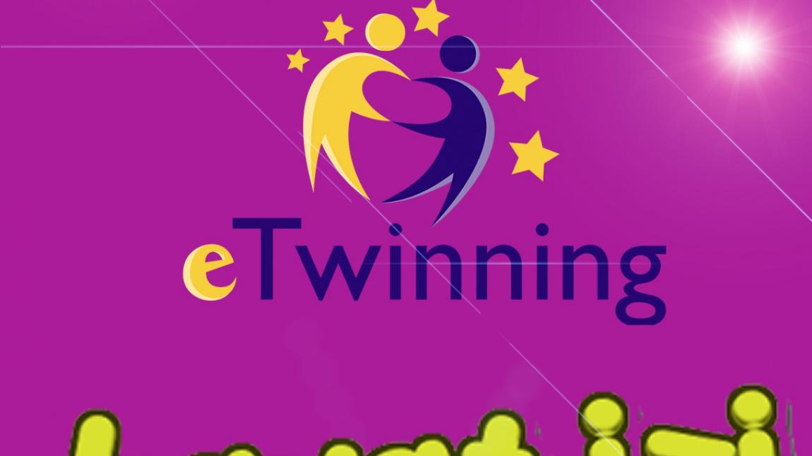 e-twinning  projemizin logosunu belirliyoruz